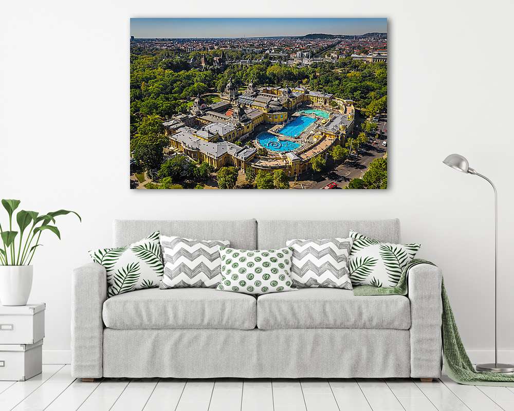 Széchenyi Termál Fürdő, Budapest (bögre) - vászonkép, falikép otthonra és irodába