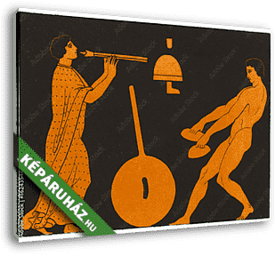 Görög atléták - vászonkép 3D látványterv