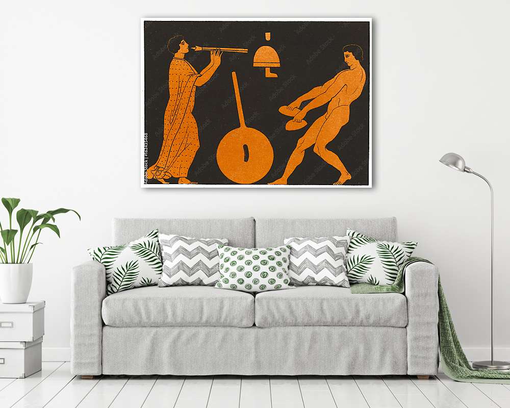 Görög atléták (vászonkép) - vászonkép, falikép otthonra és irodába