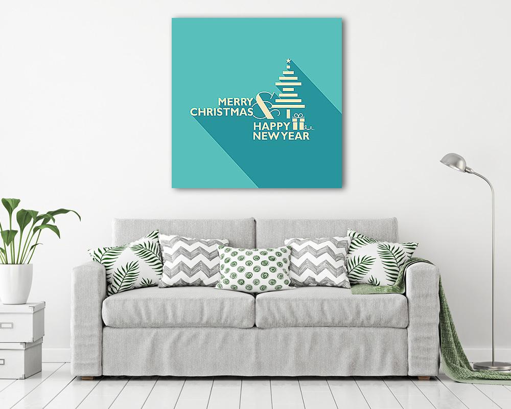 Karácsonyi dekoráció (BOX-15) (vászonkép) - vászonkép, falikép otthonra és irodába