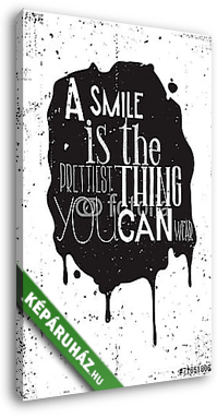 Grunge motivációs poszter - vászonkép 3D látványterv