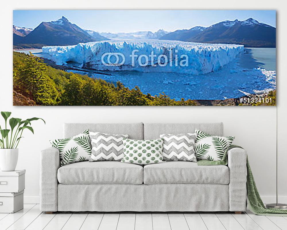 Glacier Perito Moreno Nemzeti Park Los Glasyares, Argentína (többrészes kép) - vászonkép, falikép otthonra és irodába