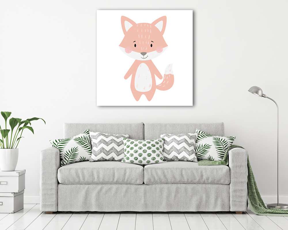 Állatgyerekek - Róka - vászonkép, falikép vásárlás Állatgyerekek - Róka (vászonkép) - vászonkép, falikép otthonra és irodába