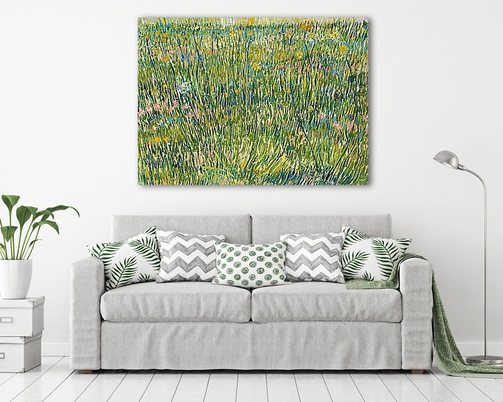 Fűves rét - vászonkép, falikép vásárlás Fűves rét (vászonkép) - vászonkép, falikép otthonra és irodába