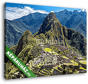 Machu Pichu - vászonkép 3D látványterv