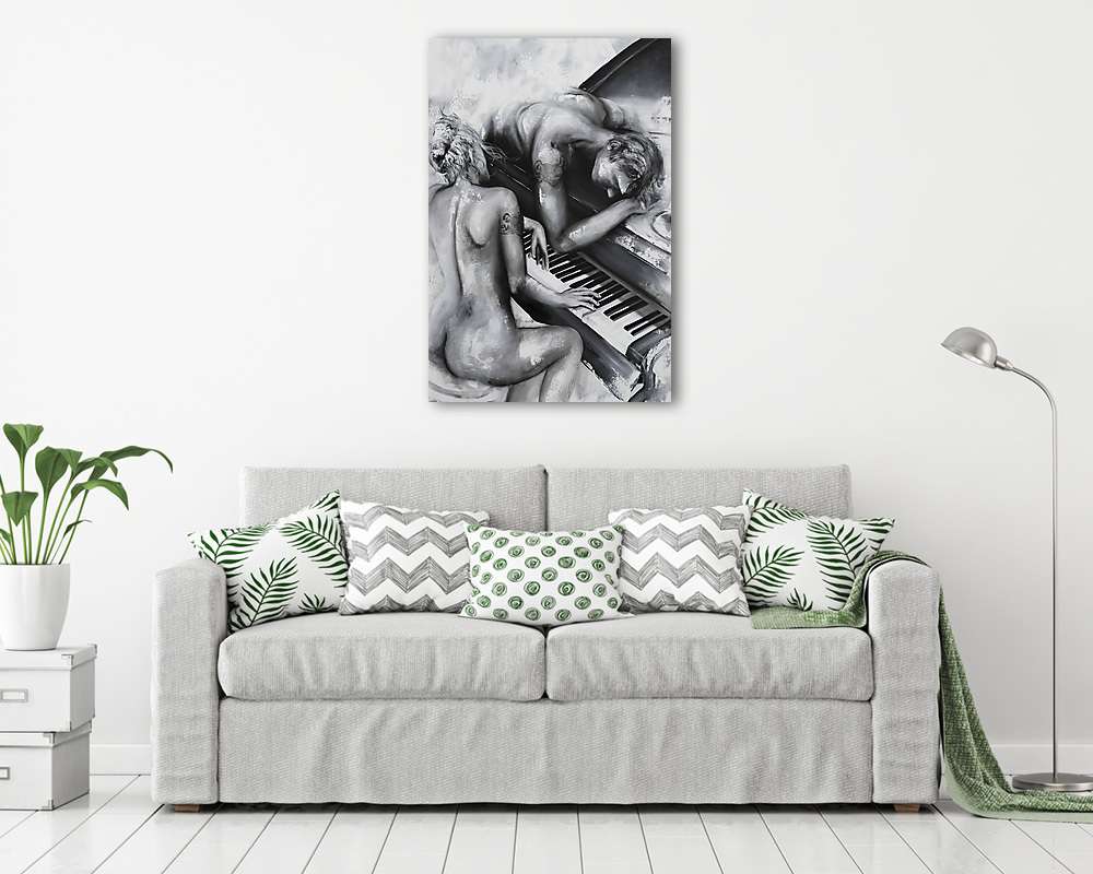 Szerelem Piano - vászonkép, falikép vásárlás Szerelem Piano (vászonkép) - vászonkép, falikép otthonra és irodába