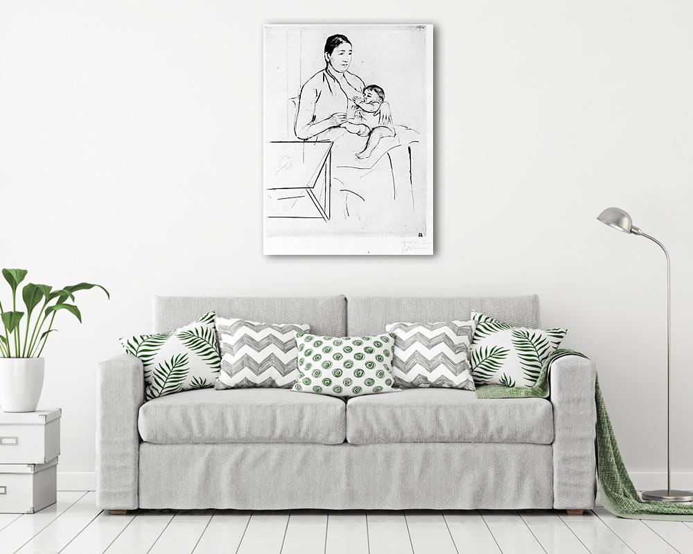 Etetés (bögre) - vászonkép, falikép otthonra és irodába