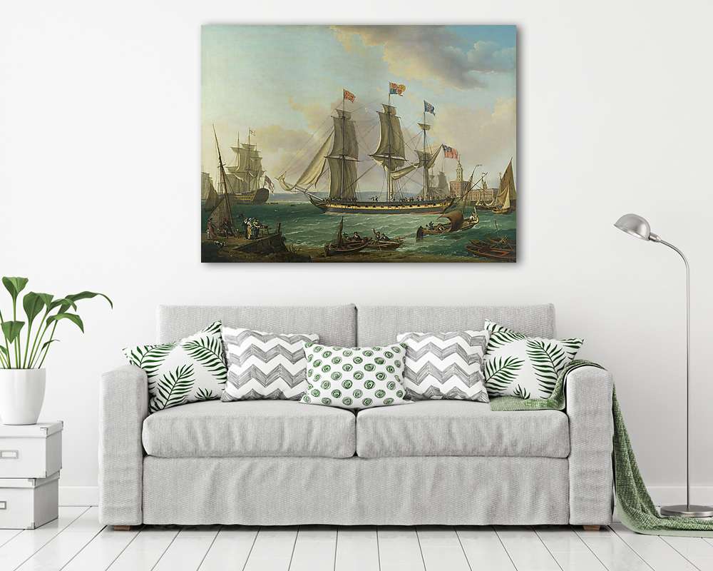 Királyi jacht - vászonkép, falikép vásárlás Királyi jacht (vászonkép) - vászonkép, falikép otthonra és irodába