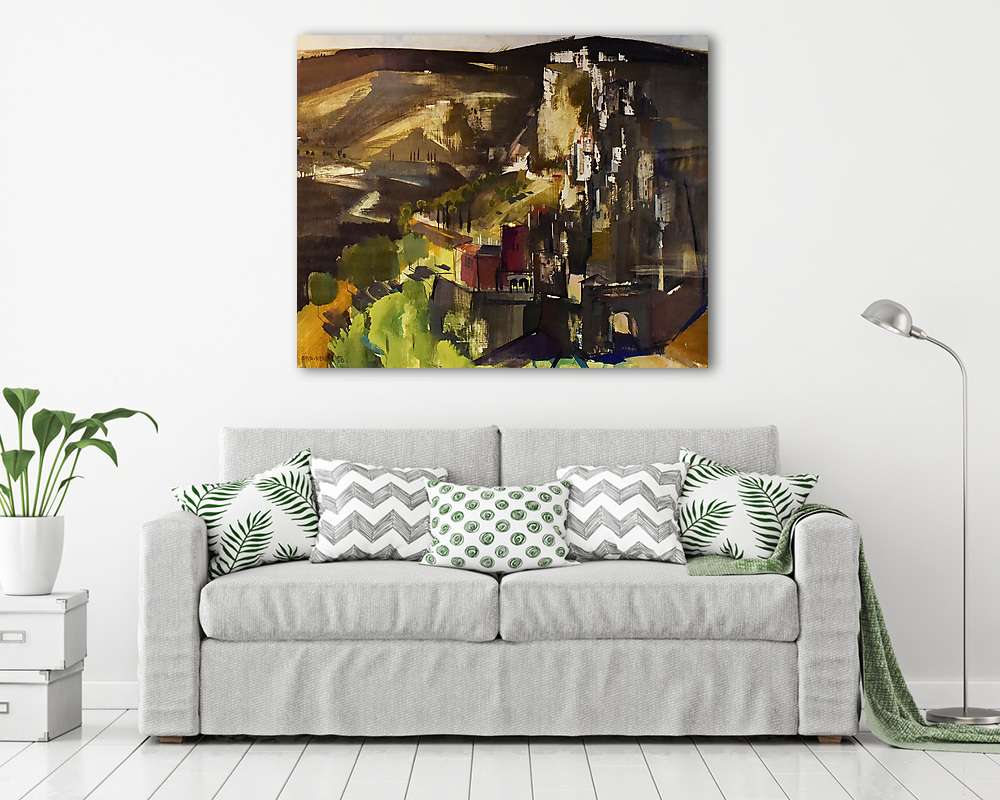 Olasz táj (bögre) - vászonkép, falikép otthonra és irodába