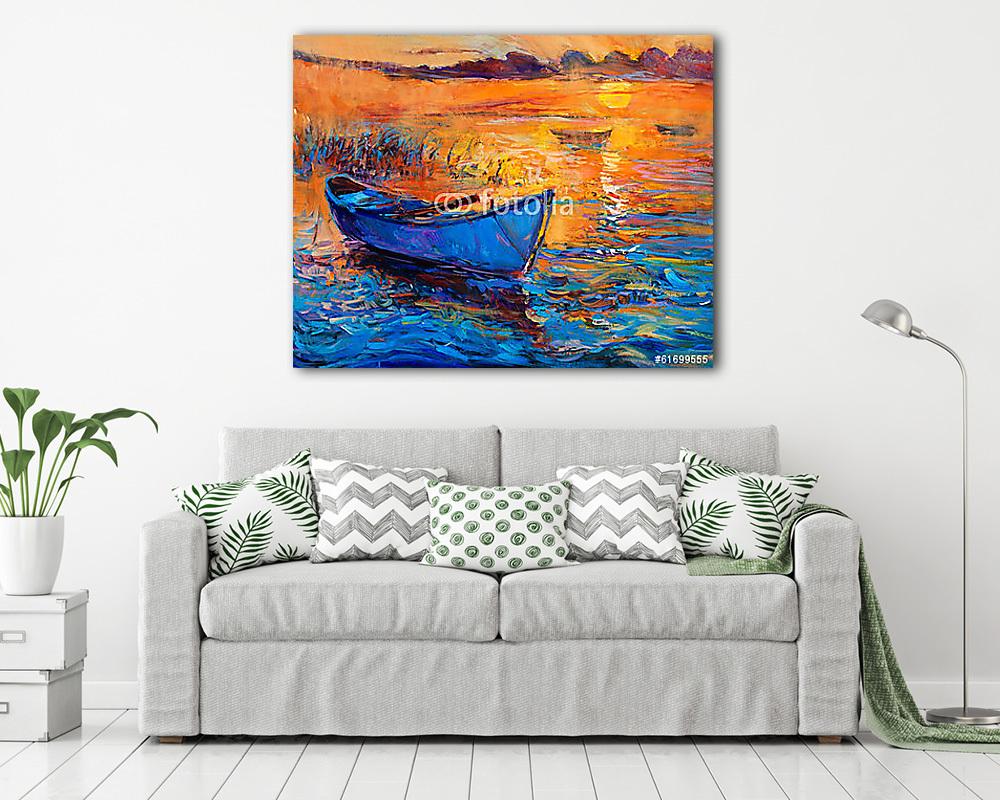 Hajó és óceán - vászonkép, falikép vásárlás Hajó és óceán (vászonkép) - vászonkép, falikép otthonra és irodába
