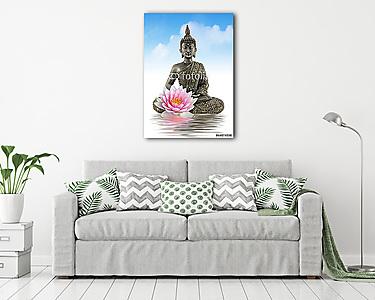Zen Buddha (vászonkép) - vászonkép, falikép otthonra és irodába