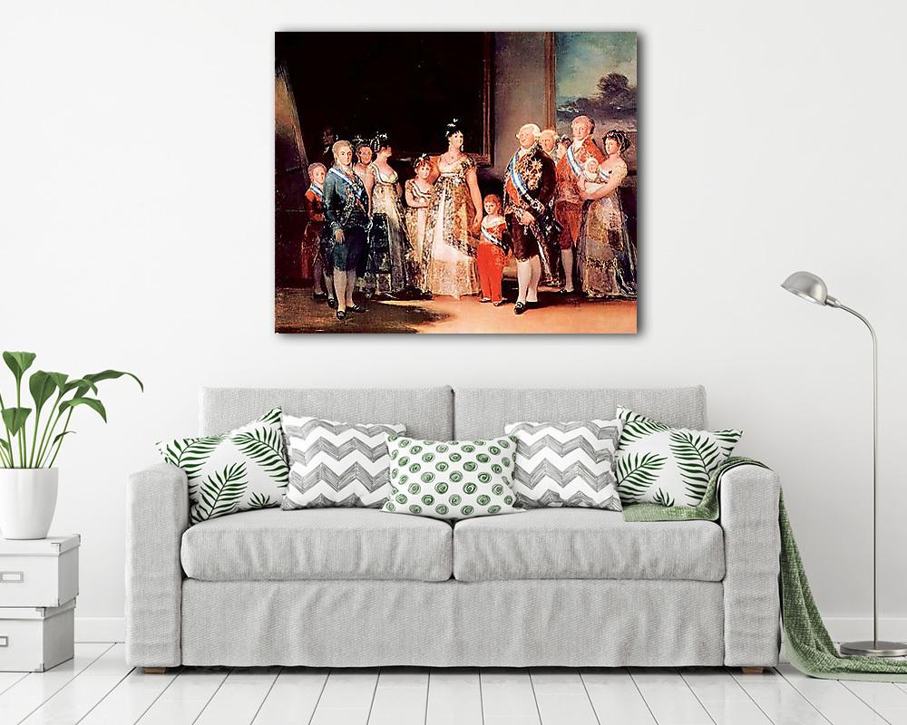 IV. Károly spanyol király és családja (bögre) - vászonkép, falikép otthonra és irodába