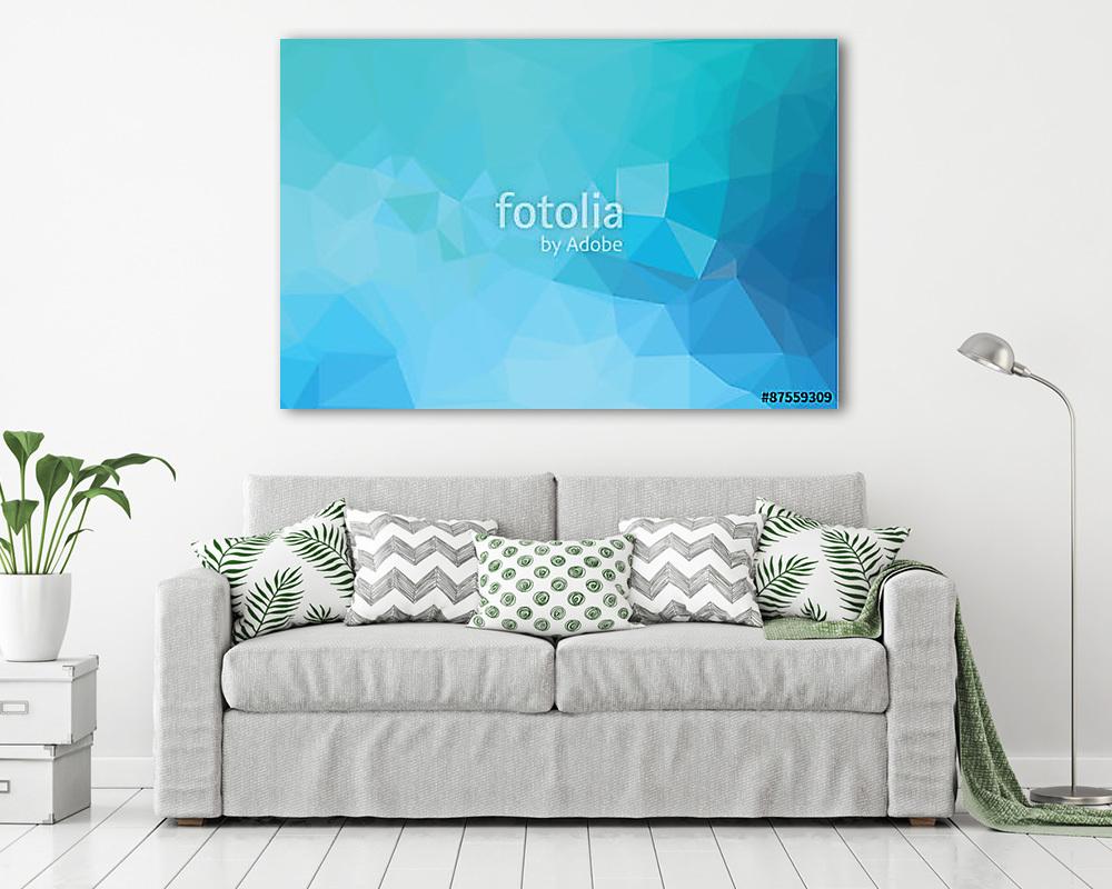 Absztrakt geometriai háttér (többrészes kép) - vászonkép, falikép otthonra és irodába