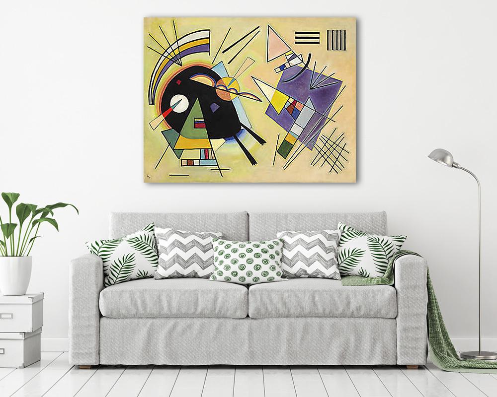 Absztrakt háromszögek és vonalak - vászonkép, falikép vásárlás Absztrakt háromszögek és vonalak (vászonkép) - vászonkép, falikép otthonra és irodába