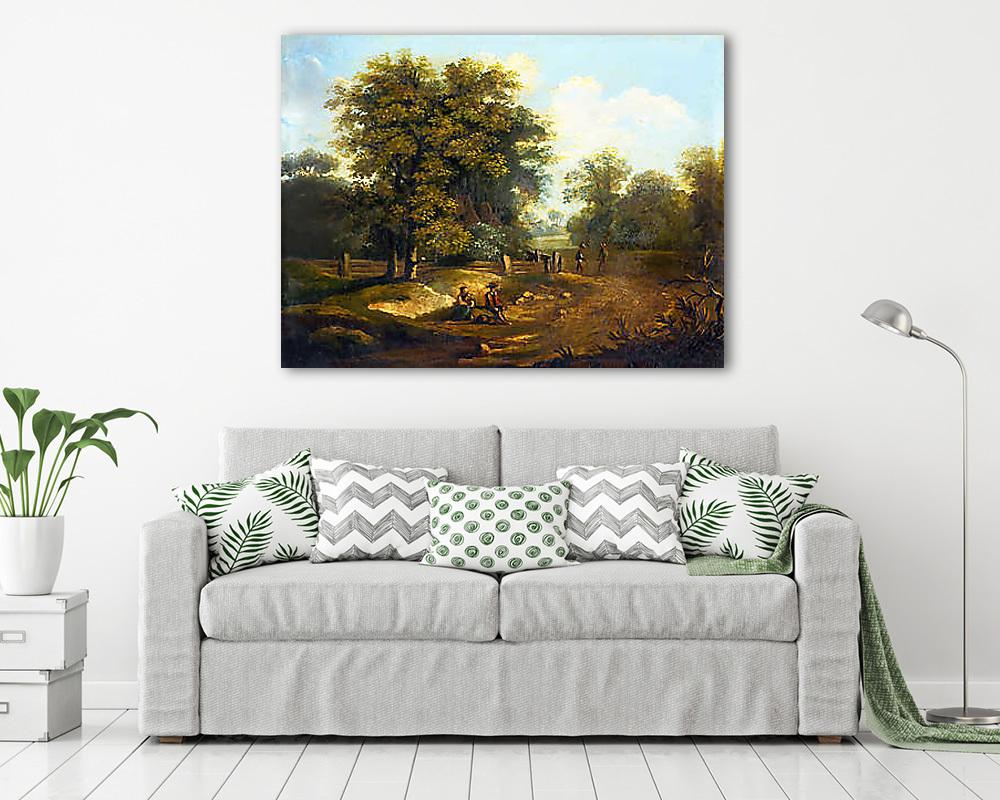 Tájkép (vászonkép) - vászonkép, falikép otthonra és irodába