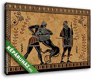 Herkules hőstette - vászonkép 3D látványterv