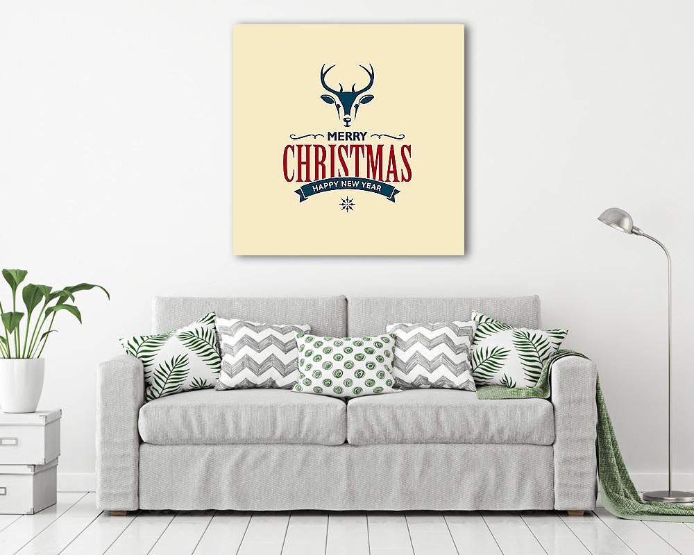 Karácsonyi dekoráció (BOX-2) (vászonkép) - vászonkép, falikép otthonra és irodába