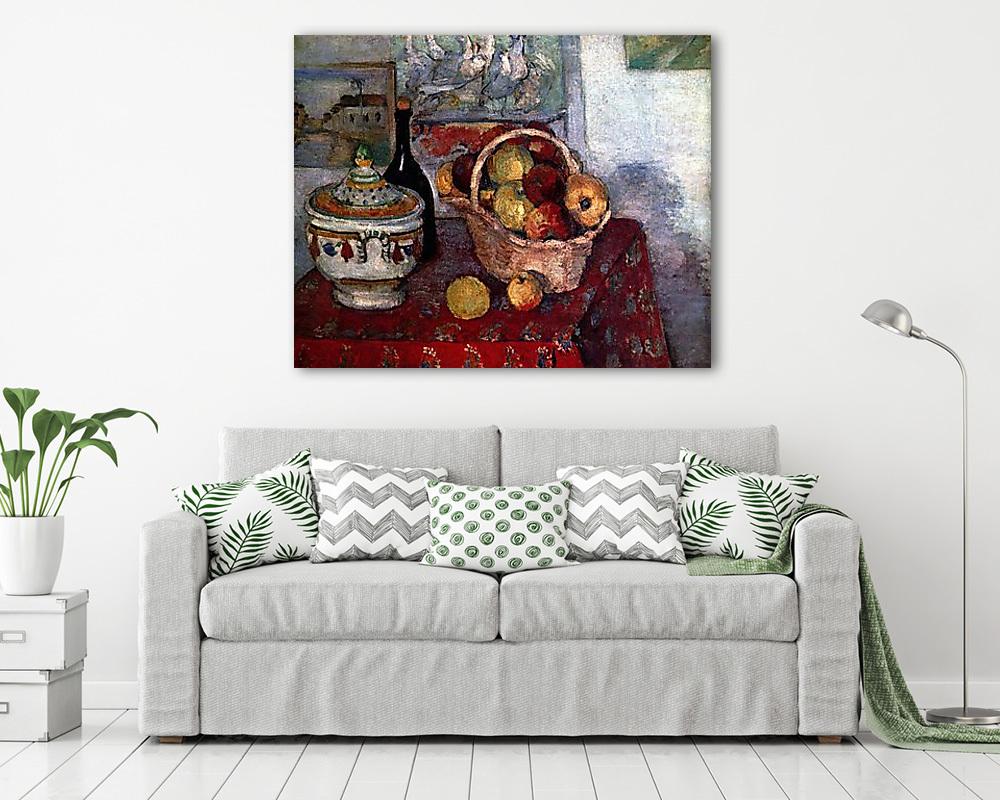 Csendélet levesestállal - vászonkép, falikép vásárlás Csendélet levesestállal (vászonkép) - vászonkép, falikép otthonra és irodába