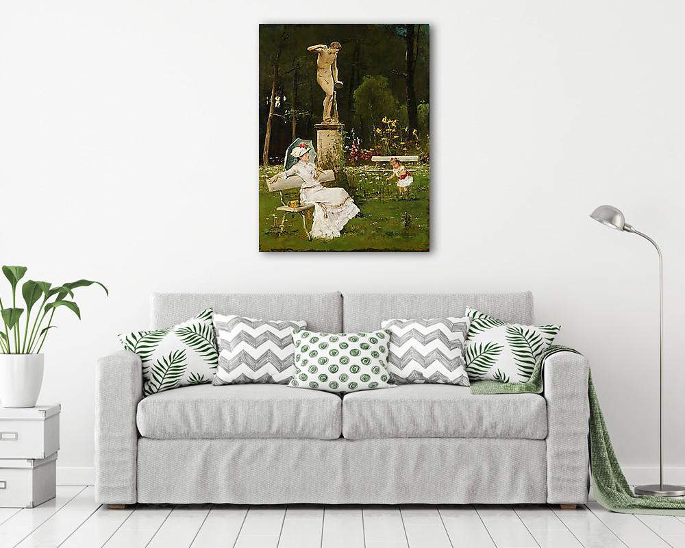 Parkban (fotótapéta) - vászonkép, falikép otthonra és irodába