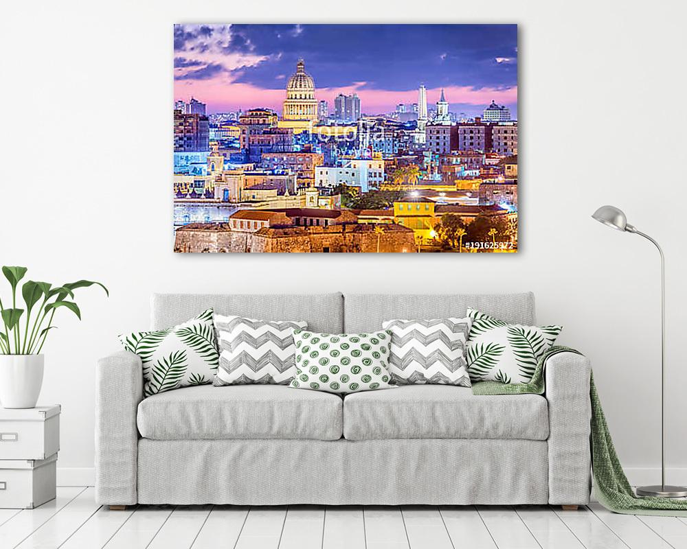 Havana, Cuba downtown skyline. (vászonkép) - vászonkép, falikép otthonra és irodába