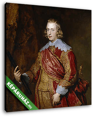 Habsburg Ferdinánd bíboros-infáns portréja - vászonkép 3D látványterv