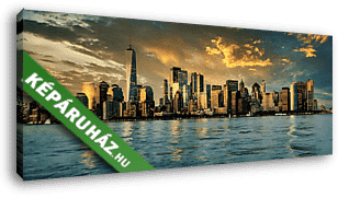 USA - Manhattan - vászonkép 3D látványterv
