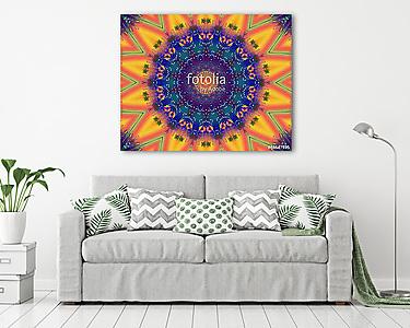 Beautiful  mandala (vászonkép) - vászonkép, falikép otthonra és irodába