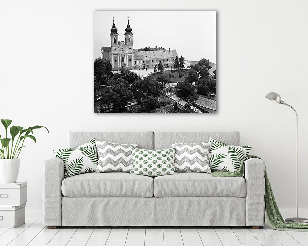 Tihany, Bencés Apátság (1965) (fotótapéta) - vászonkép, falikép otthonra és irodába