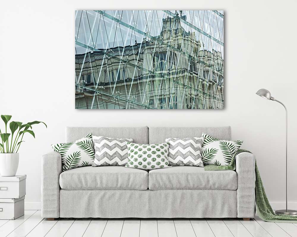 Tükör város - vászonkép, falikép vásárlás Tükör város (vászonkép) - vászonkép, falikép otthonra és irodába