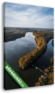 Ősz a Desedán - vászonkép 3D látványterv