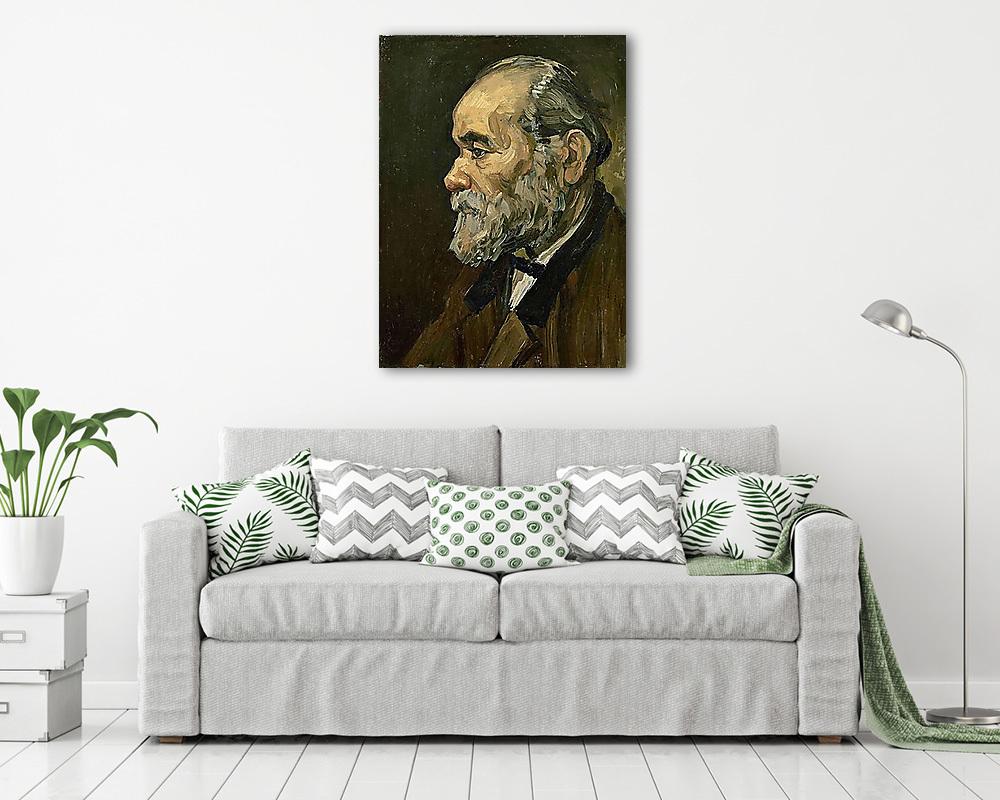 Idős férfi portréja (poszter) - vászonkép, falikép otthonra és irodába