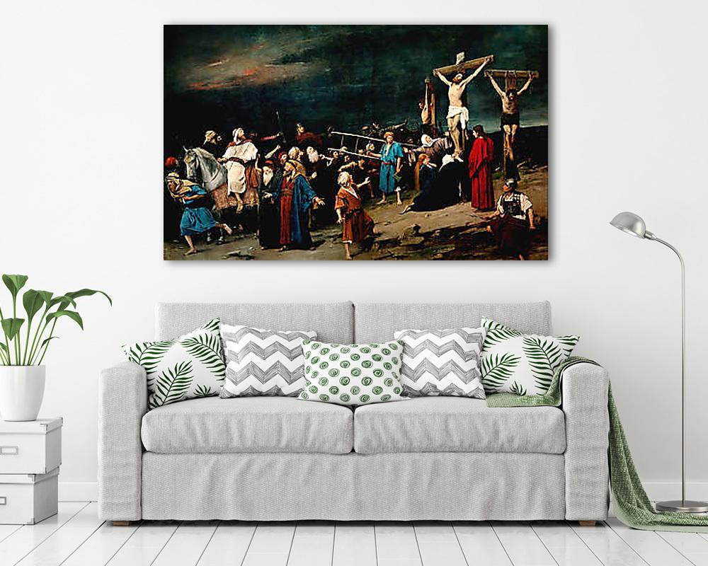 Golgota (poszter) - vászonkép, falikép otthonra és irodába