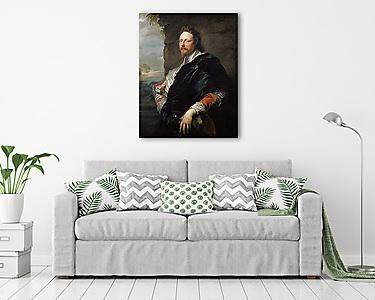 Nicolas Lanier portréja (vászonkép) - vászonkép, falikép otthonra és irodába