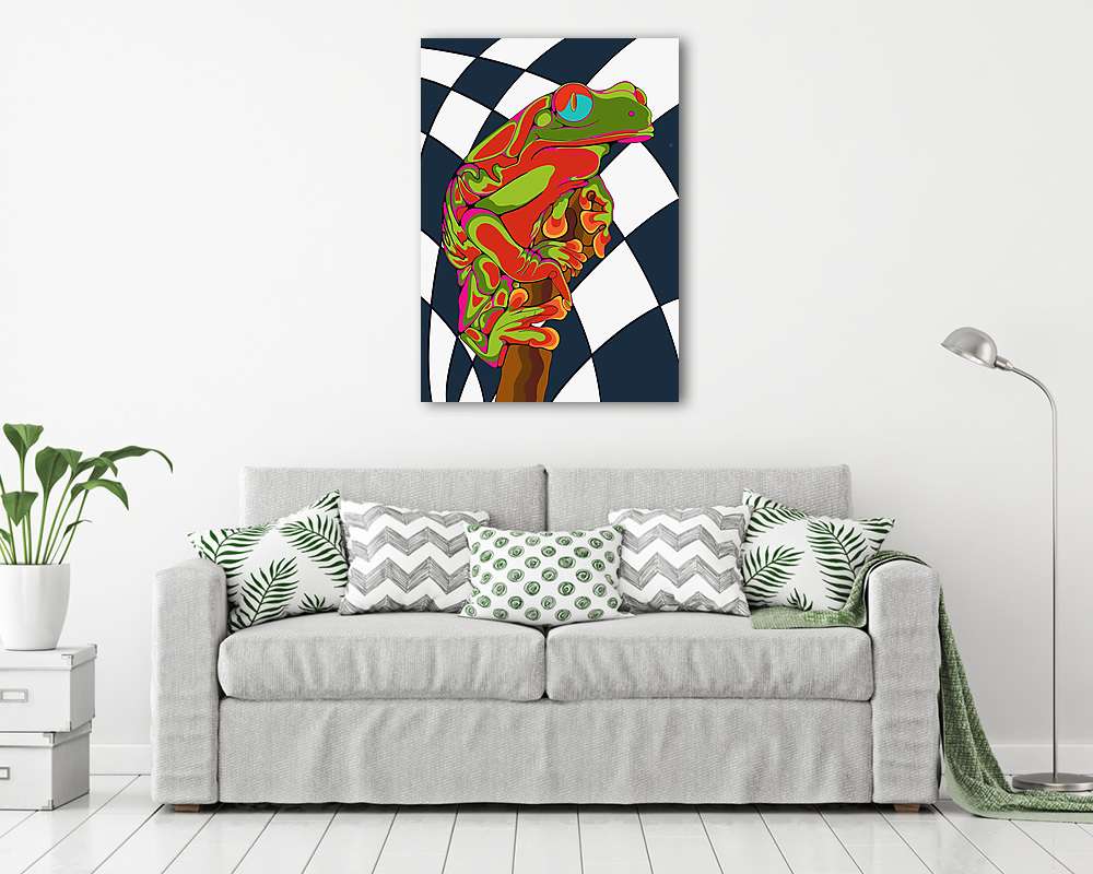 Béka (fotótapéta) - vászonkép, falikép otthonra és irodába