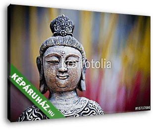 Buddha szobor - vászonkép 3D látványterv