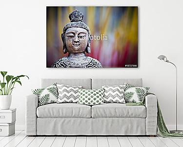 Buddha szobor (vászonkép) - vászonkép, falikép otthonra és irodába
