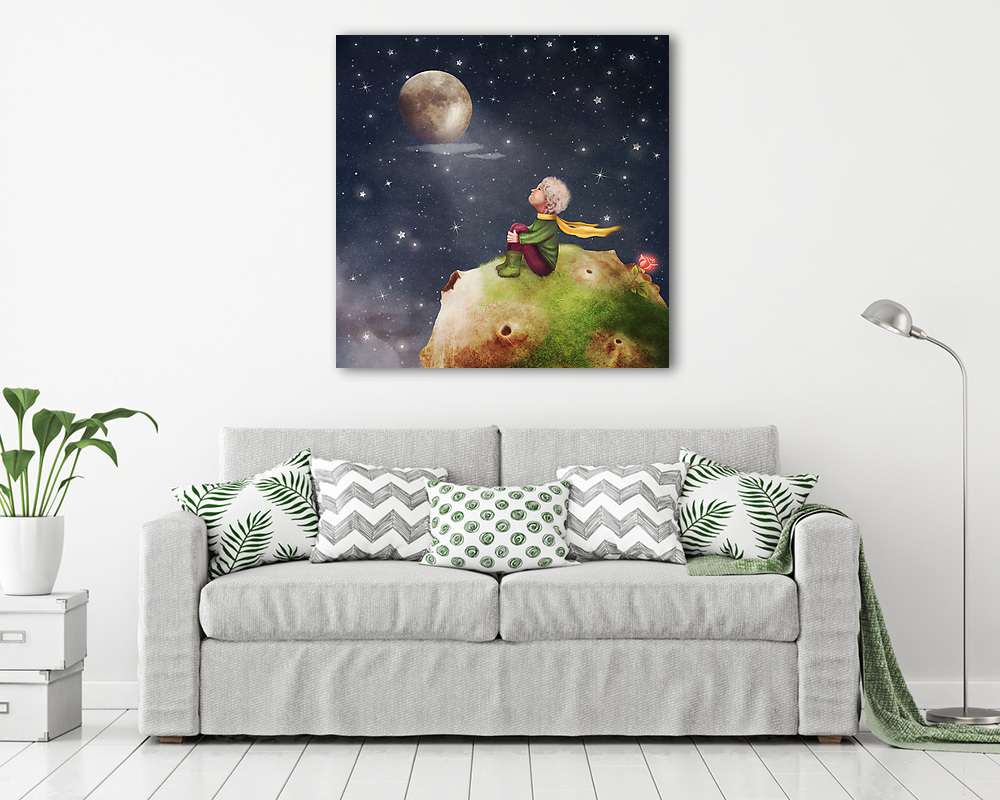 A kis herceg  (keretezett kép) - vászonkép, falikép otthonra és irodába