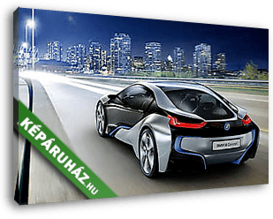 BMW i8 on the Road - vászonkép 3D látványterv