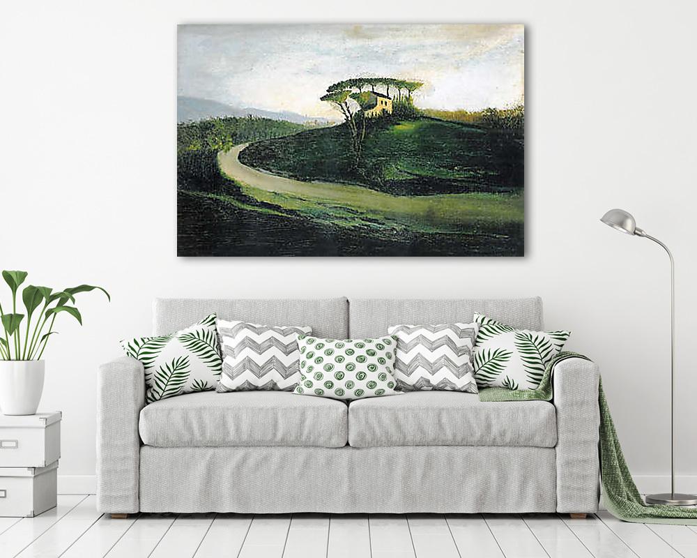 Olasz táj (bögre) - vászonkép, falikép otthonra és irodába
