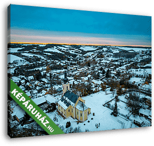 Havazás után Karádon - vászonkép 3D látványterv