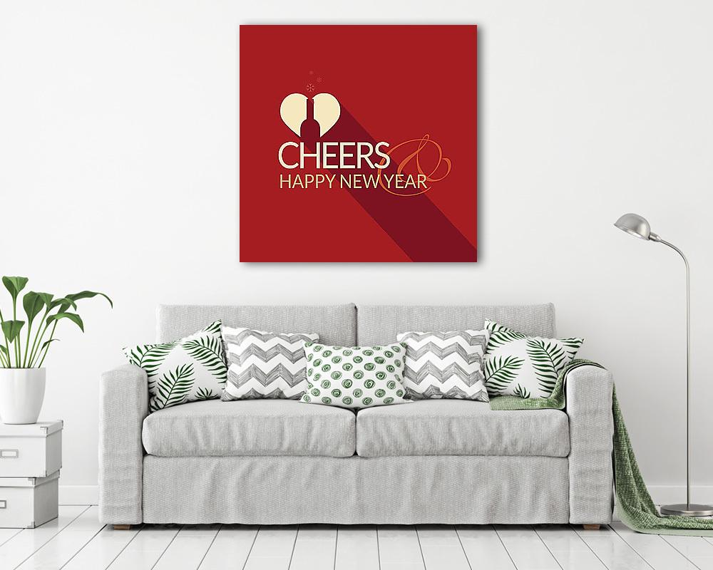 Karácsonyi dekoráció (BOX-6) (vászonkép) - vászonkép, falikép otthonra és irodába