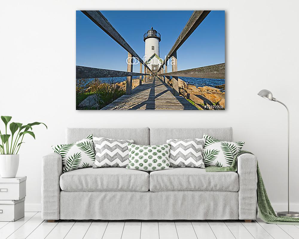 Világítótorony Anisquam-ban, Massachusetts (USA) (bögre) - vászonkép, falikép otthonra és irodába