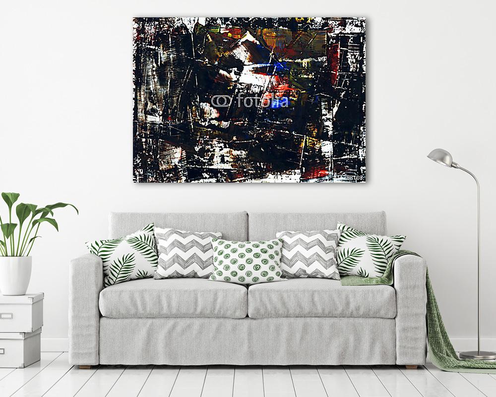 Kézzel festett háttér. SAJÁT KÉSZÍTÉSŰ. (fotótapéta) - vászonkép, falikép otthonra és irodába