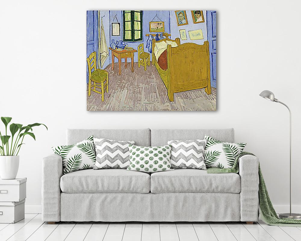 Van Gogh hálószobája Arles-ban - verzió 3. (bögre) - vászonkép, falikép otthonra és irodába