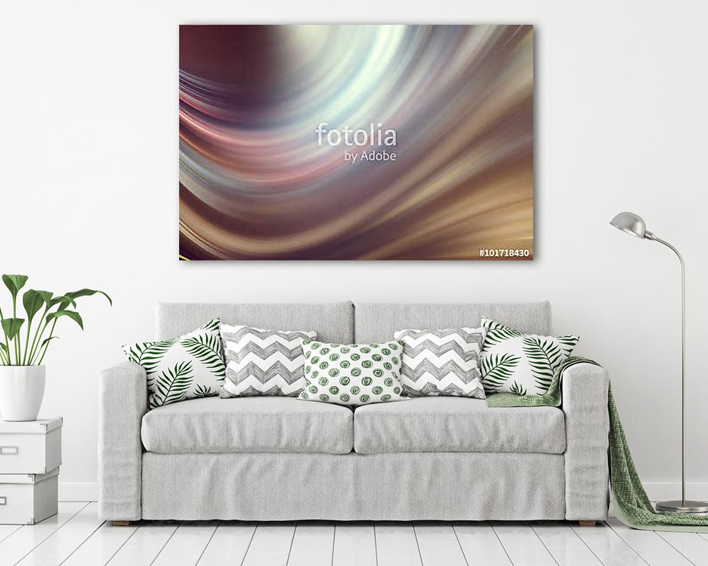 blurred multicolored gradient lines in motion - vászonkép, falikép vásárlás blurred multicolored gradient lines in motion (keretezett kép) - vászonkép, falikép otthonra és irodába