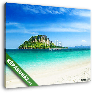 Poda island in Krabi Thailand - vászonkép 3D látványterv