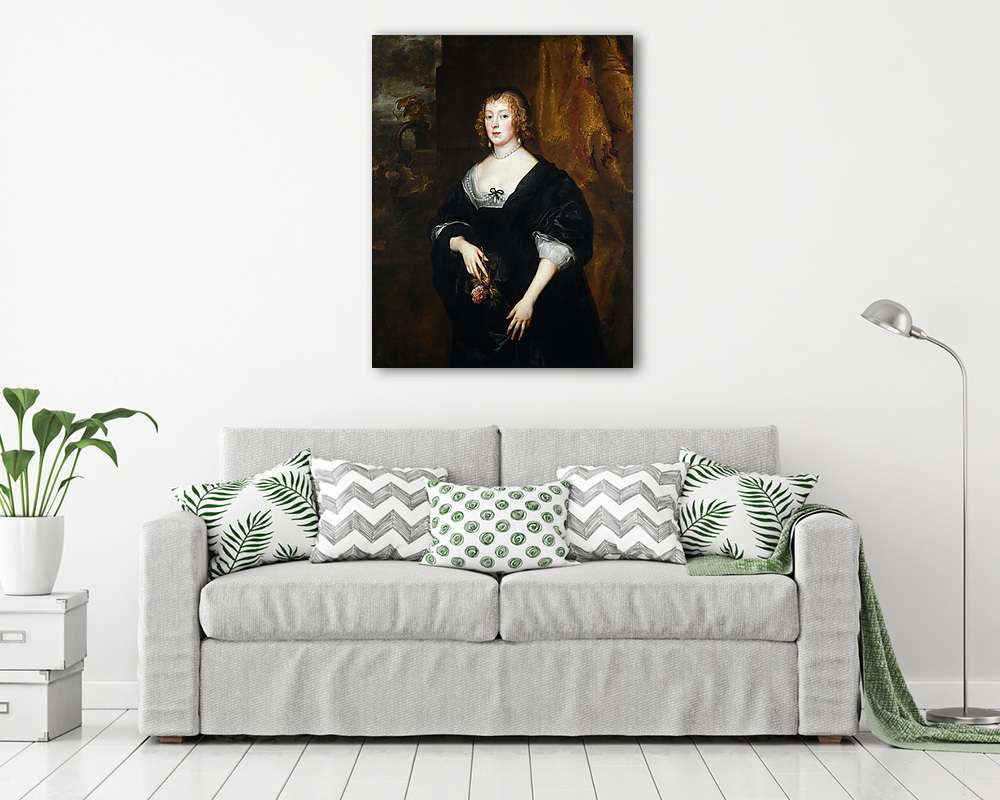Lady Dacre portréja (poszter) - vászonkép, falikép otthonra és irodába