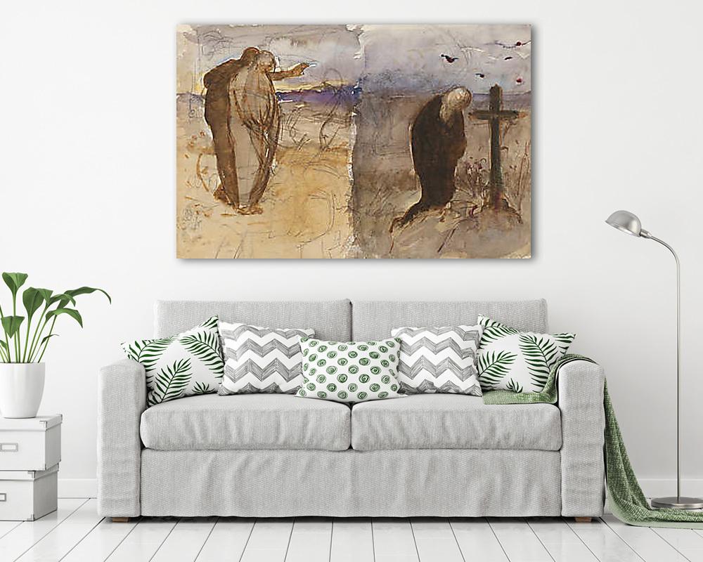 Temetőben (tanulmány) (fotótapéta) - vászonkép, falikép otthonra és irodába