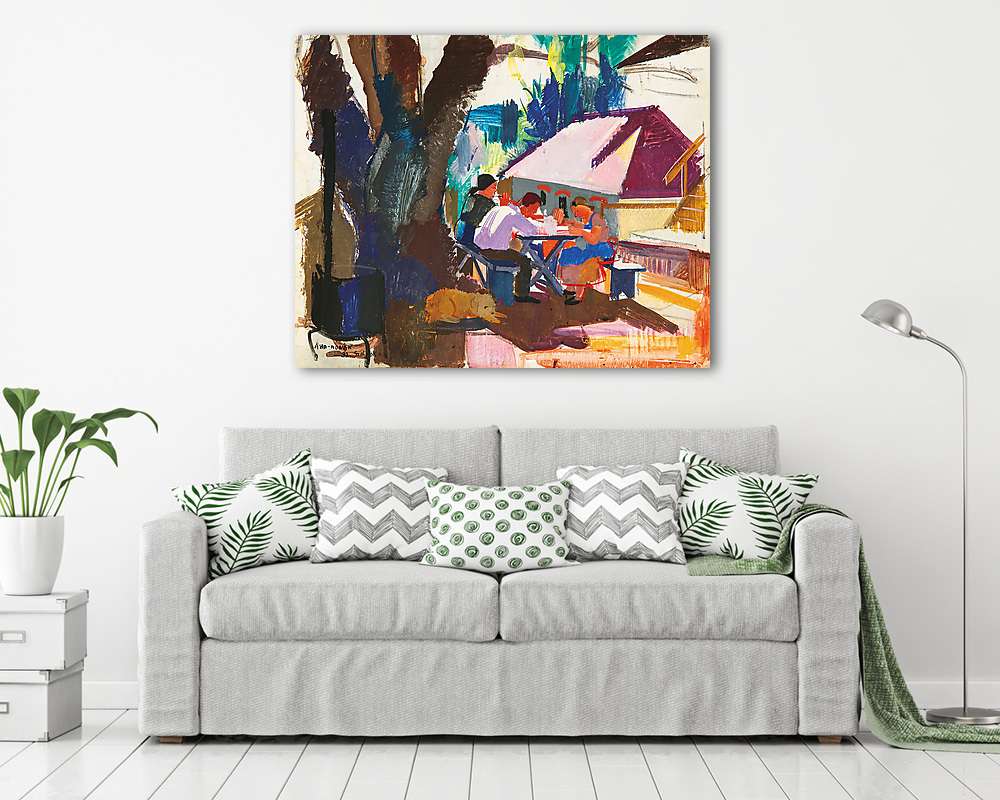 Kocsmaudvar Szolnokon - vászonkép, falikép vásárlás Kocsmaudvar Szolnokon (bögre) - vászonkép, falikép otthonra és irodába