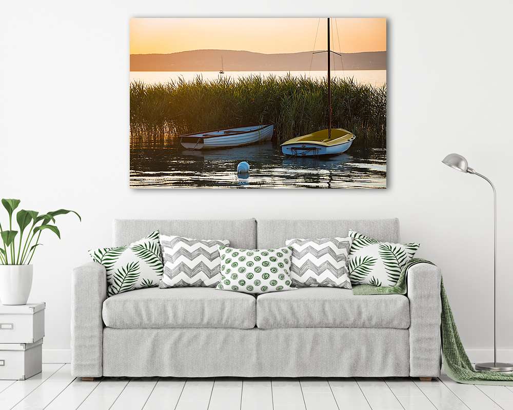 Balatoni nyár - vászonkép, falikép vásárlás Balatoni nyár (vászonkép) - vászonkép, falikép otthonra és irodába